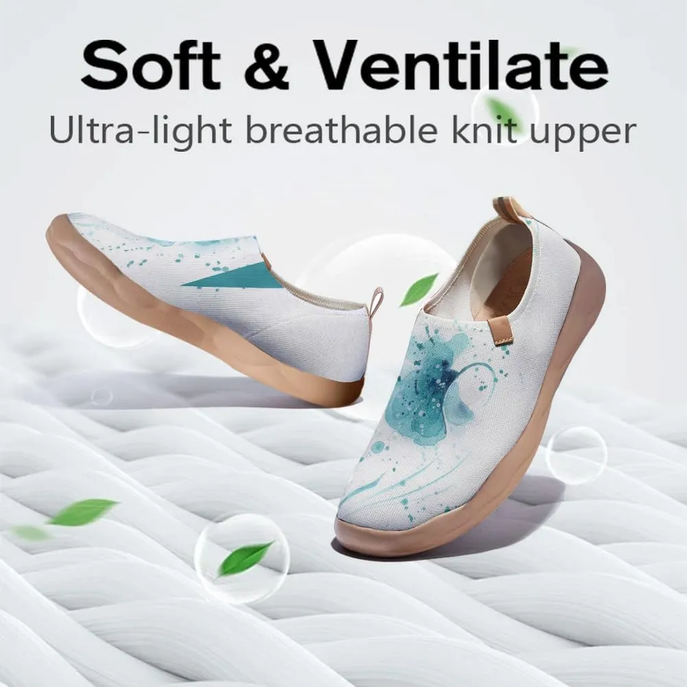 Women's Art Travel Shoes Slip-on Loafers Comfortable, Light and Fashionable Sneakers