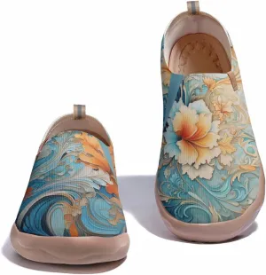 Women's Art Travel Shoes Slip-on Loafers Comfortable, Light and Fashionable Sneakers