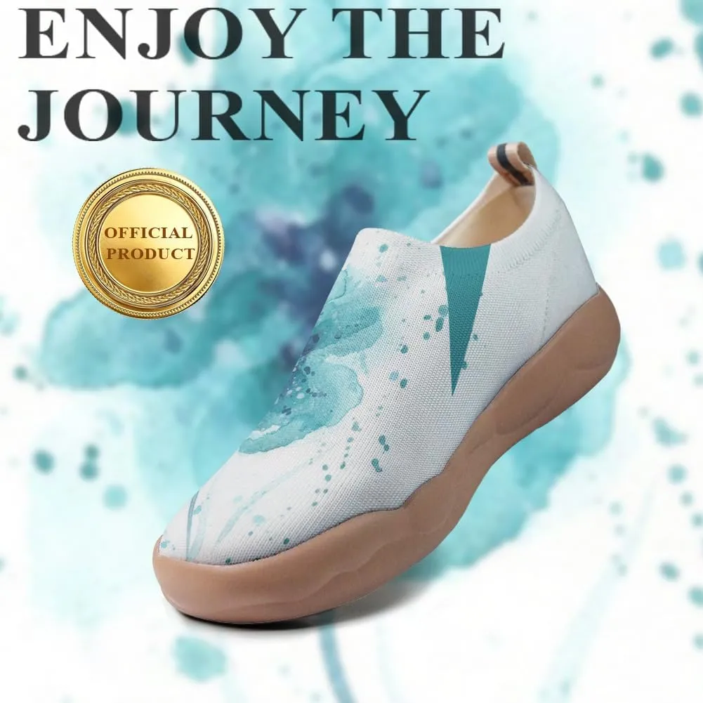 Women's Art Travel Shoes Slip-on Loafers Comfortable, Light and Fashionable Sneakers