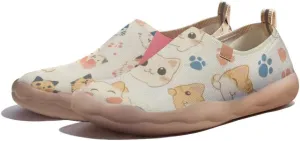 Women's Blossom Slip On Shoes Colorful Comfortable Lightweight Art Travel Sneakers Casual Floral Stylish Everyday Loafers