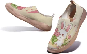 Women's Blossom Slip On Shoes Colorful Comfortable Lightweight Art Travel Sneakers Casual Floral Stylish Everyday Loafers