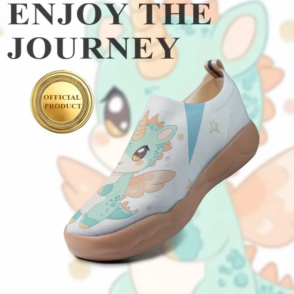 Women's Blossom Slip On Shoes Colorful Comfortable Lightweight Art Travel Sneakers Casual Floral Stylish Everyday Loafers