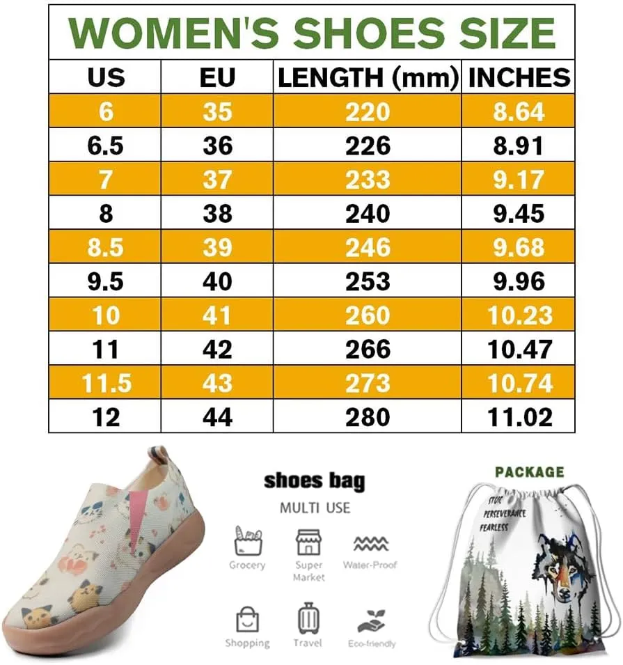 Women's Blossom Slip On Shoes Colorful Comfortable Lightweight Art Travel Sneakers Casual Floral Stylish Everyday Loafers