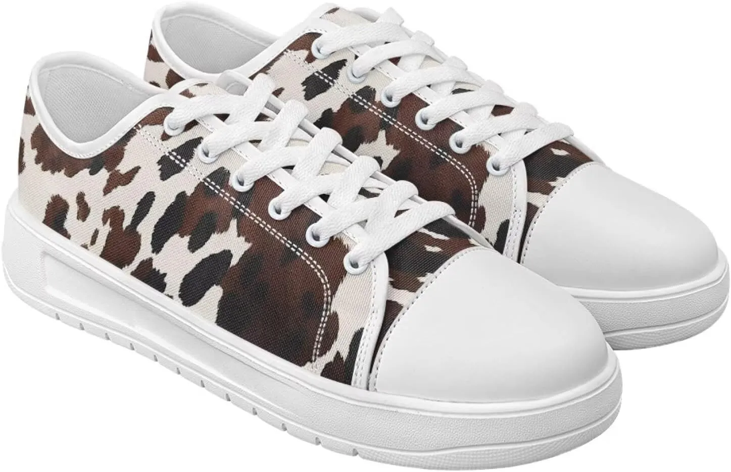Womens Canvas Sneakers Lightweight Lace Up Fashion Comfortable Canvas Shoes Low Top Slip On Casual Tennis Walking Footwear