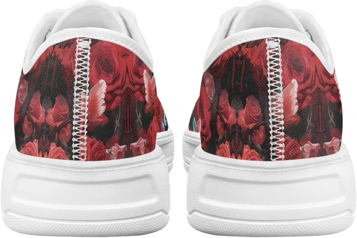 Womens Canvas Sneakers Lightweight Lace Up Fashion Comfortable Canvas Shoes Low Top Slip On Casual Tennis Walking Footwear
