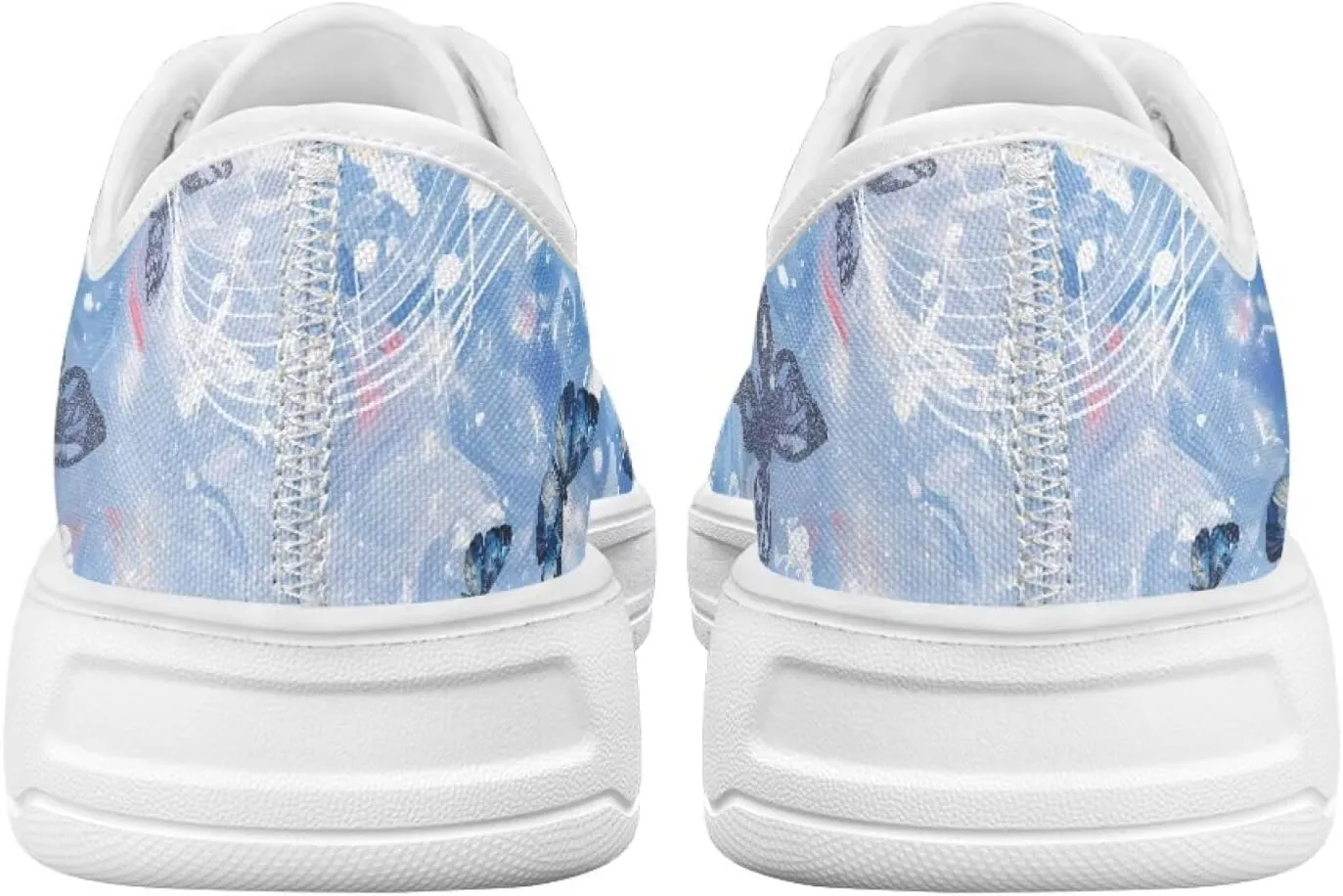 Womens Canvas Sneakers Lightweight Lace Up Fashion Comfortable Canvas Shoes Low Top Slip On Casual Tennis Walking Footwear