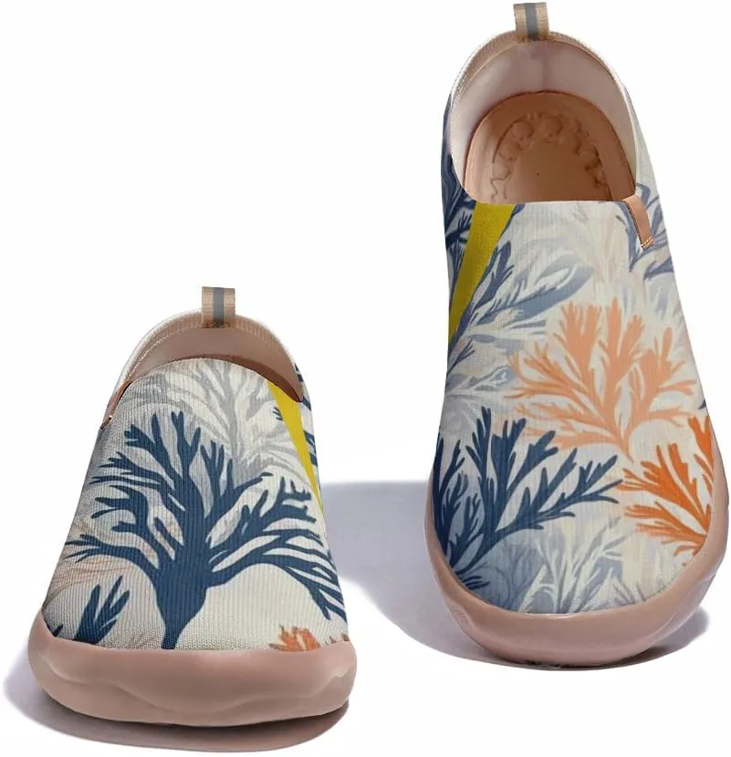 Women's Colorful Loafers, Slip-on Sneakers, Casual and Comfortable Walking Shoes