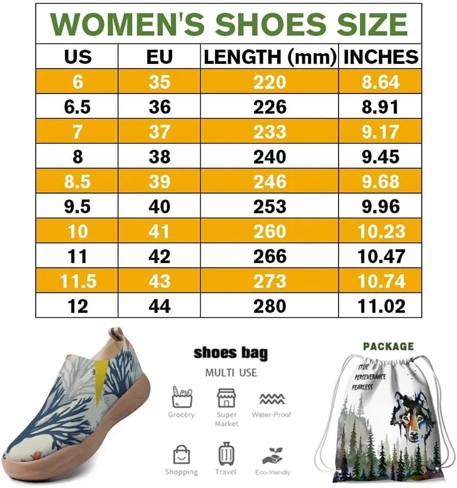 Women's Colorful Loafers, Slip-on Sneakers, Casual and Comfortable Walking Shoes