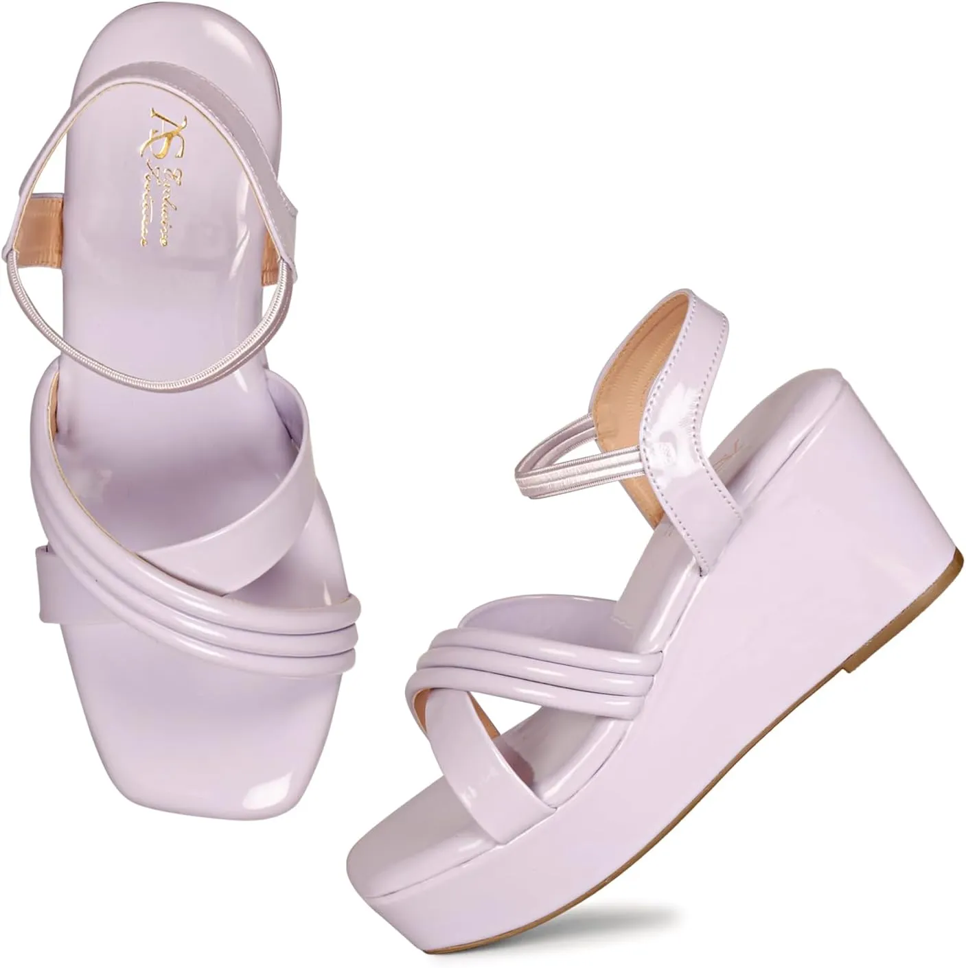 Women's Comfortable Sandals Wedges Heels with Ankle Strap | Open Toe Dressy Sandals for Casual, Formal, Office & Party Sandal