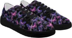 Women's Lace up Low Top Canvas Shoes Low Top Sneakers Fashion Casual Sneakers with Arch Support Comfy Flats 5.5-13.5