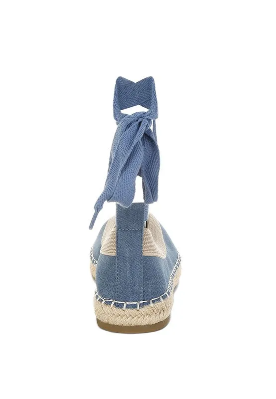 women's Nalya Detachable Lace Up Espadrille Sandals