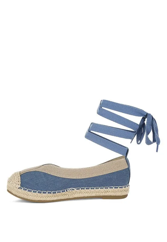 women's Nalya Detachable Lace Up Espadrille Sandals