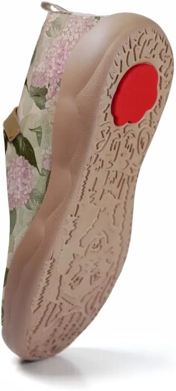 Women's Sakura Pink Trail Shoes Biomechanical Design Loafers Airflow Mesh Support Gym to Cafe Ready