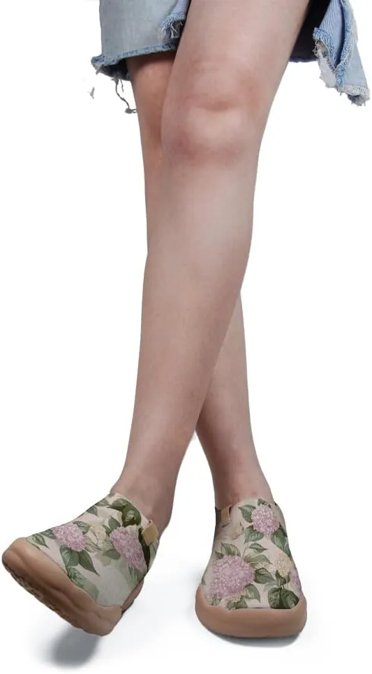 Women's Sakura Pink Trail Shoes Biomechanical Design Loafers Airflow Mesh Support Gym to Cafe Ready