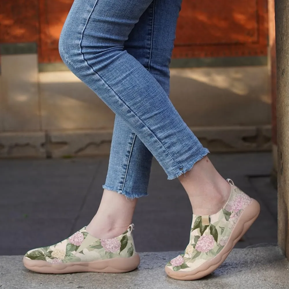 Women's Sakura Pink Trail Shoes Biomechanical Design Loafers Airflow Mesh Support Gym to Cafe Ready