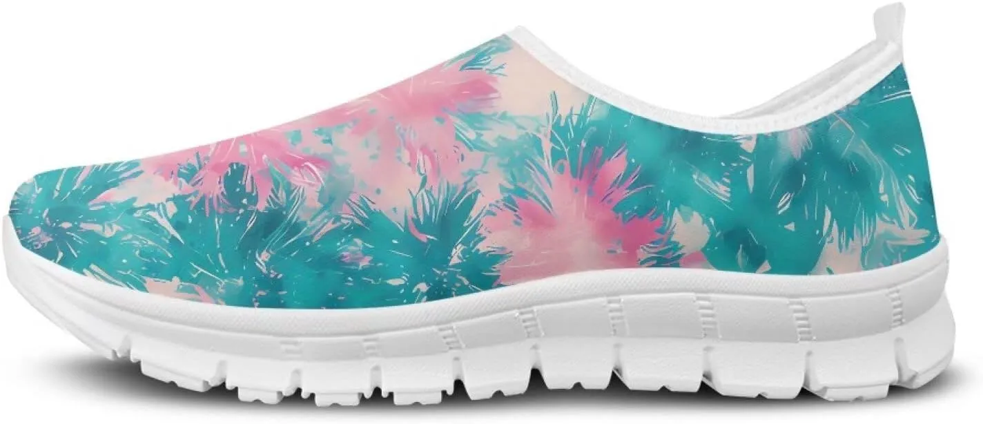 Womens Slip On Sneakers Trendy Casual Shoes for Women Non Slip Work Shoes