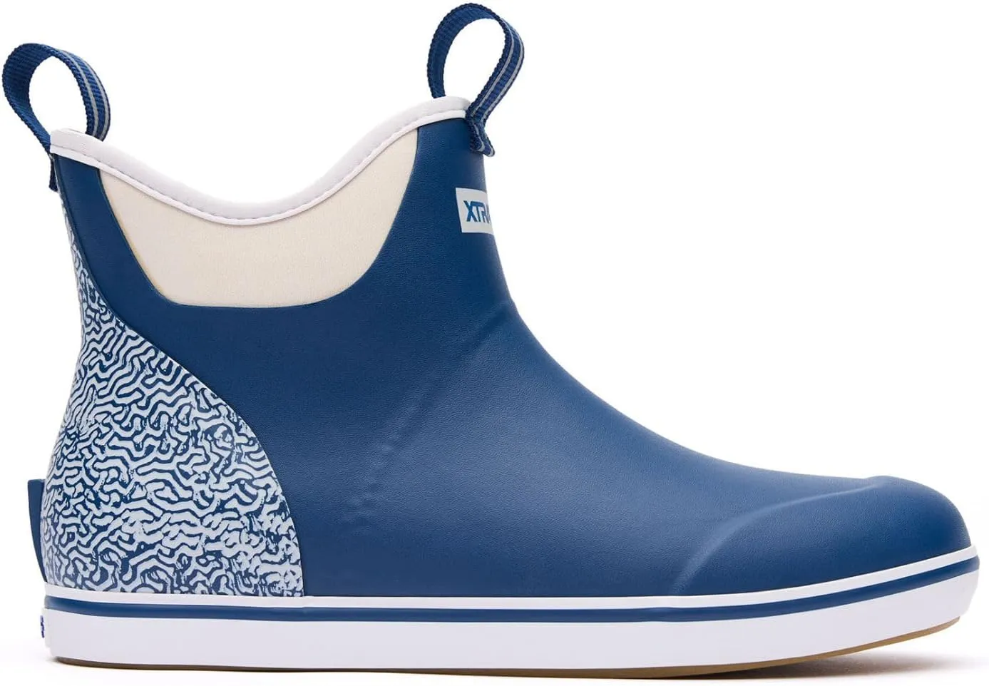 Xtratuf Mens Adb Sport X Guy Harvey Graphic Pull On Casual Boots Ankle - White