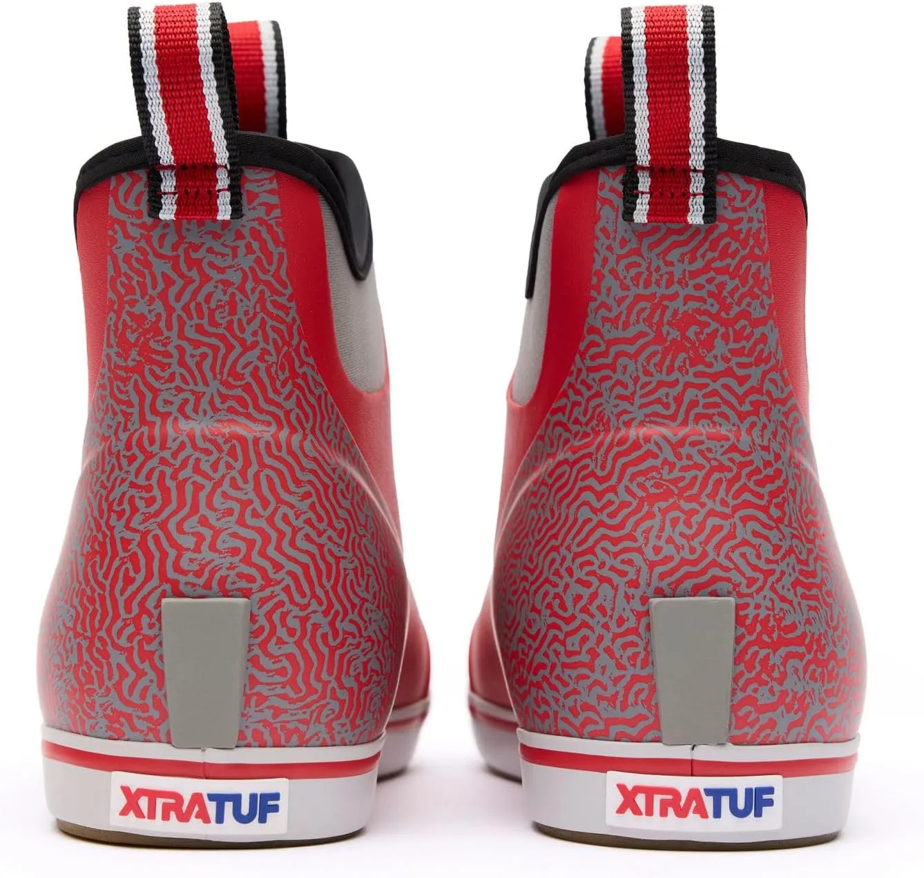 Xtratuf Mens Adb Sport X Guy Harvey Graphic Pull On Casual Boots Ankle - White
