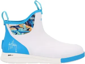 Xtratuf Mens Adb Sport X Guy Harvey Graphic Pull On Casual Boots Ankle - White